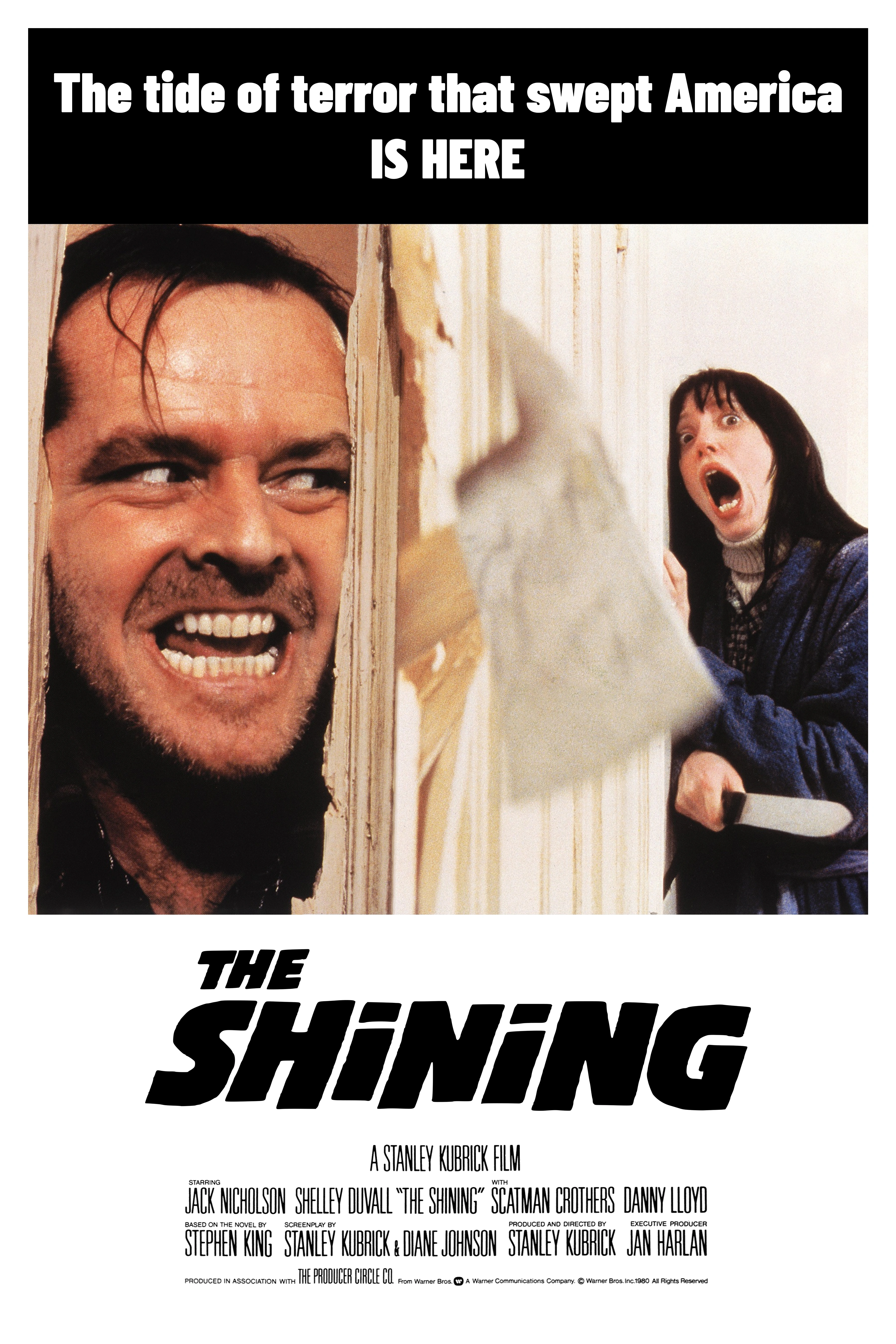 Theatrical Poster for The Shining